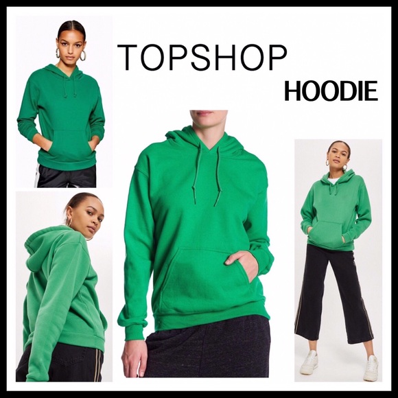 Topshop Sweaters - TOPSHOP PULLOVER HOODIE SWEATSHIRT HOODED TOP A2C